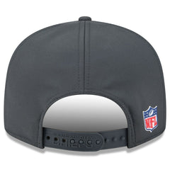 Kansas City Chiefs New Era 2025 Sideline Cold Weather Split Panel 9FIFTY Snapback Hat Charcoal - NFL