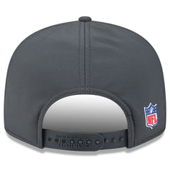 Minnesota Vikings New Era 2025 Sideline Cold Weather Split Panel 9FIFTY Snapback Hat Charcoal - NFL