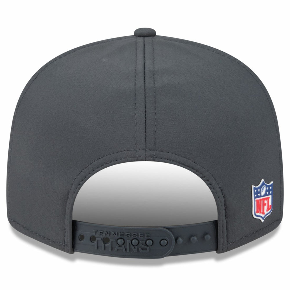 Tennessee Titans New Era 2025 Sideline Cold Weather Split Panel 9FIFTY Snapback Hat Charcoal - NFL