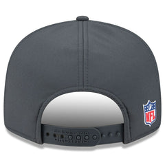 Cleveland Browns New Era 2025 Sideline Cold Weather Split Panel 9FIFTY Snapback Hat Charcoal - NFL