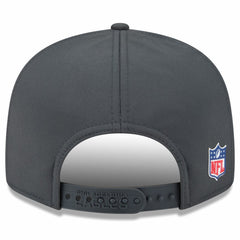 New York Jets New Era 2025 Sideline Cold Weather Split Panel 9FIFTY Snapback Hat Charcoal - NFL