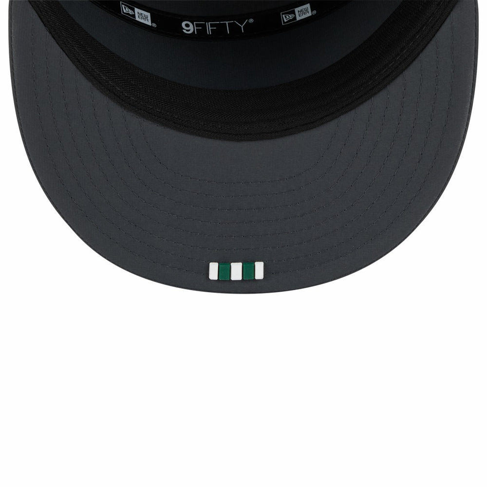New York Jets New Era 2025 Sideline Cold Weather Split Panel 9FIFTY Snapback Hat Charcoal - NFL