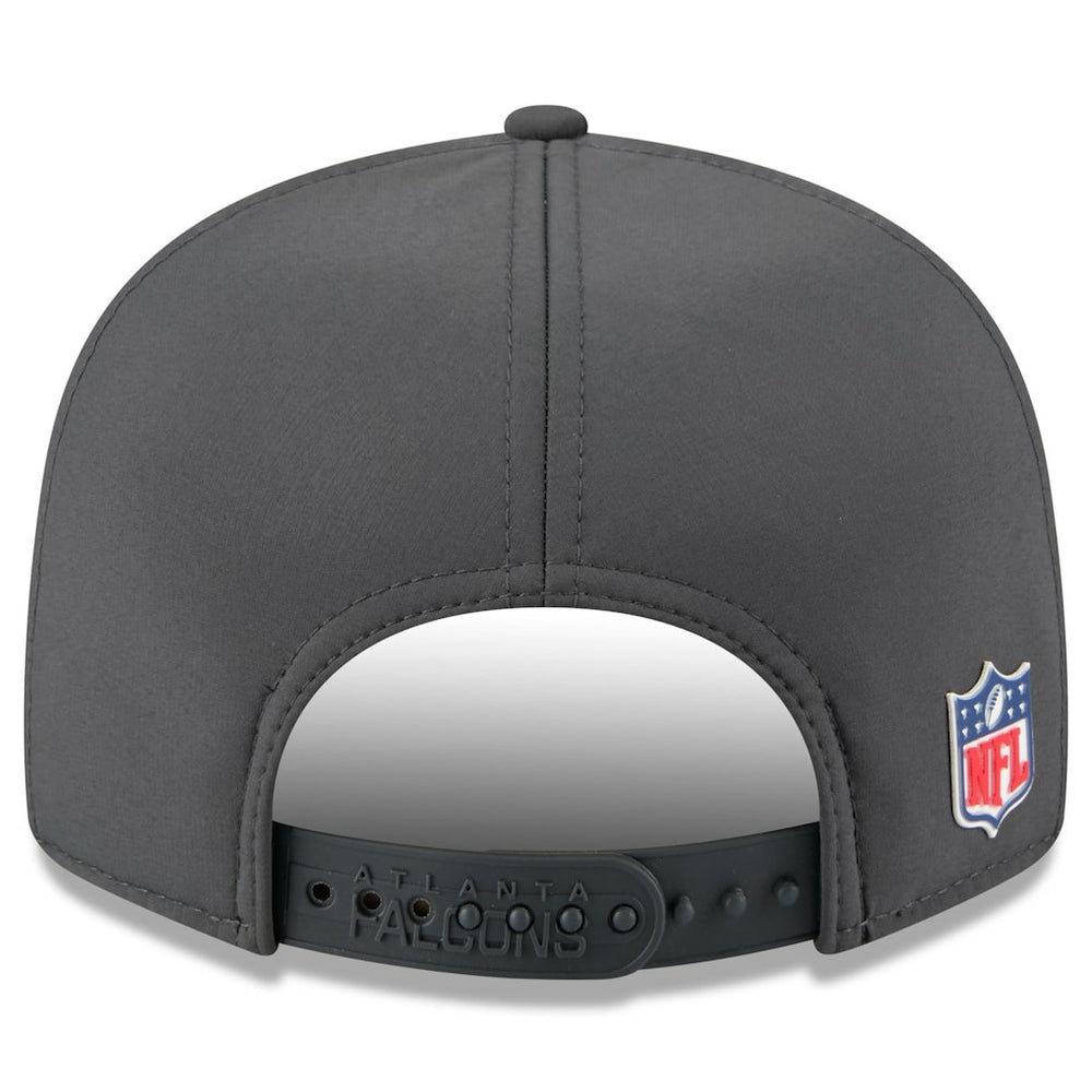 Atlanta Falcons New Era 2025 Sideline Cold Weather Split Panel 9FIFTY Snapback Hat Charcoal - NFL