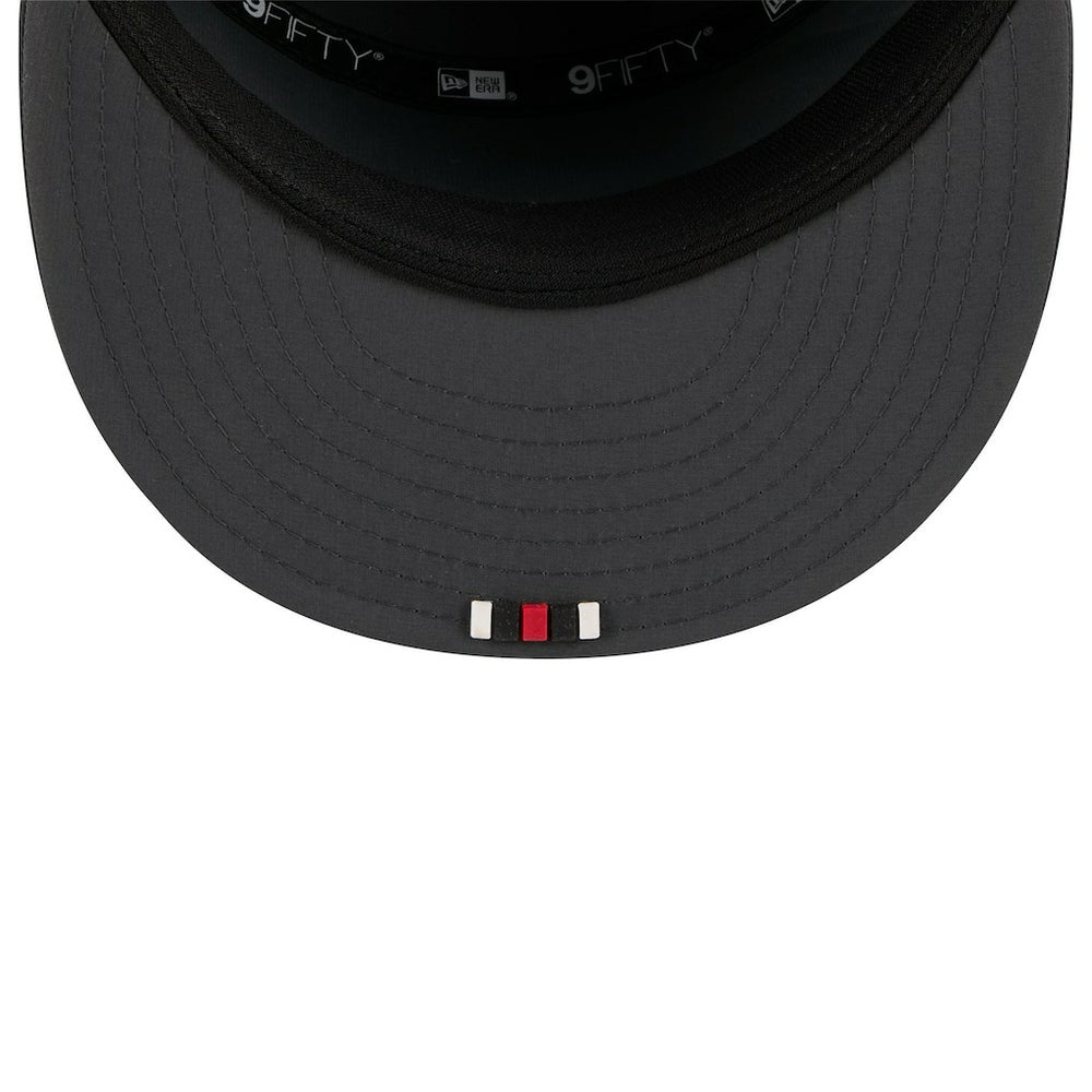 Atlanta Falcons New Era 2025 Sideline Cold Weather Split Panel 9FIFTY Snapback Hat Charcoal - NFL