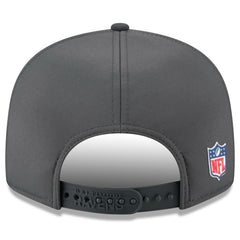 Baltimore Ravens New Era 2025 Sideline Cold Weather Split Panel 9FIFTY Snapback Hat Charcoal - NFL