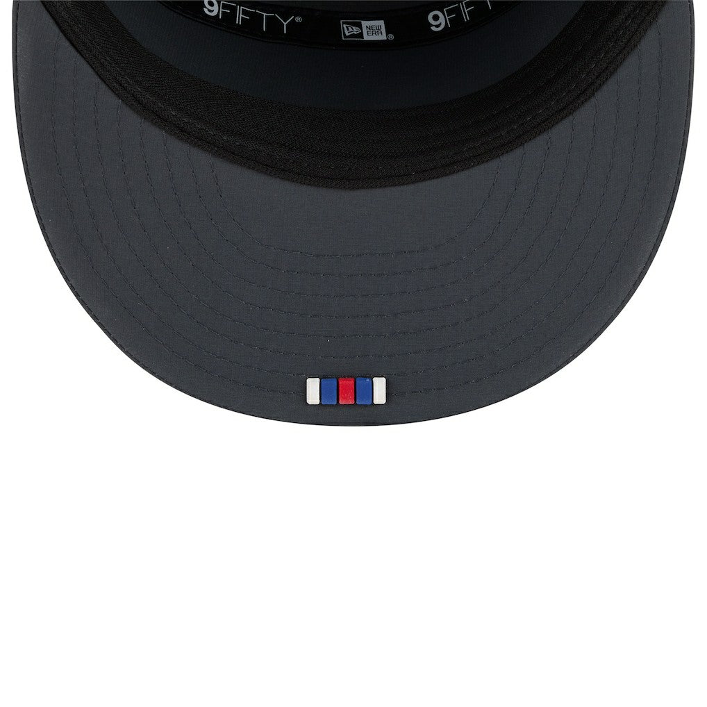 Buffalo Bills New Era 2025 Sideline Cold Weather Split Panel 9FIFTY Snapback Hat Charcoal - NFL
