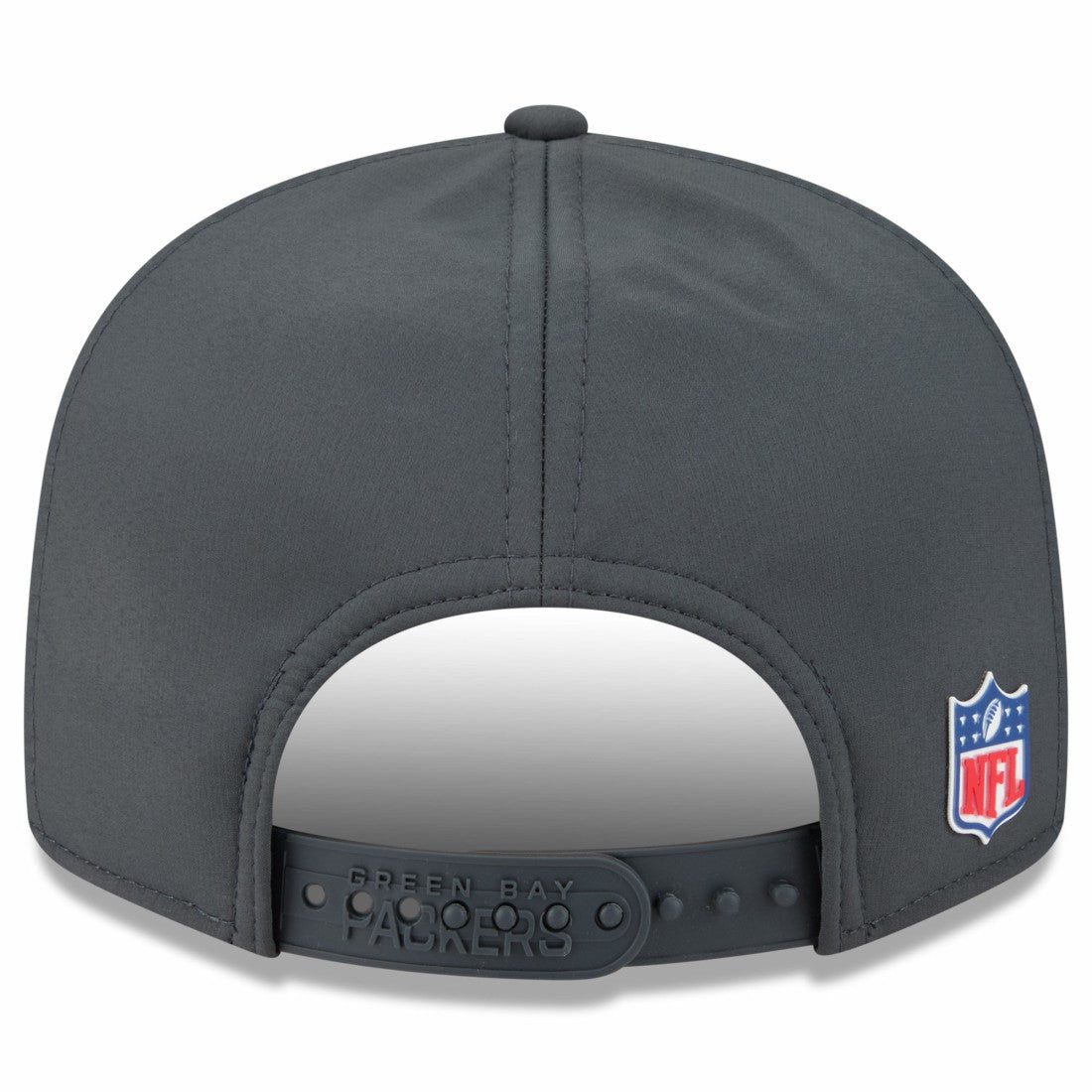 Green Bay Packers New Era 2025 Sideline Cold Weather Split Panel 9FIFTY Snapback Hat Charcoal - NFL