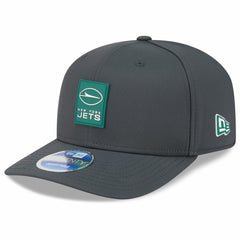 New York Jets New Era 2025 Sideline Cold Weather 9SEVENTY Adjustable Hat Charcoal - NFL