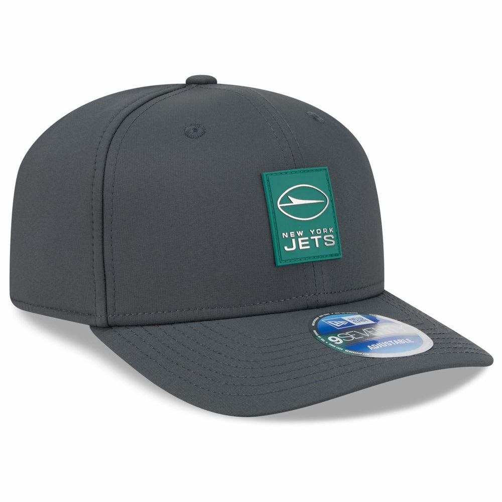 New York Jets New Era 2025 Sideline Cold Weather 9SEVENTY Adjustable Hat Charcoal - NFL