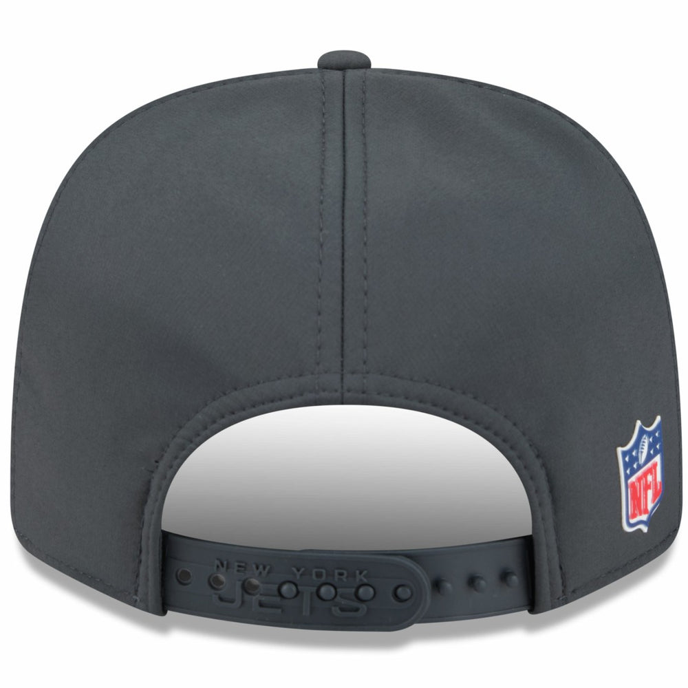 New York Jets New Era 2025 Sideline Cold Weather 9SEVENTY Adjustable Hat Charcoal - NFL