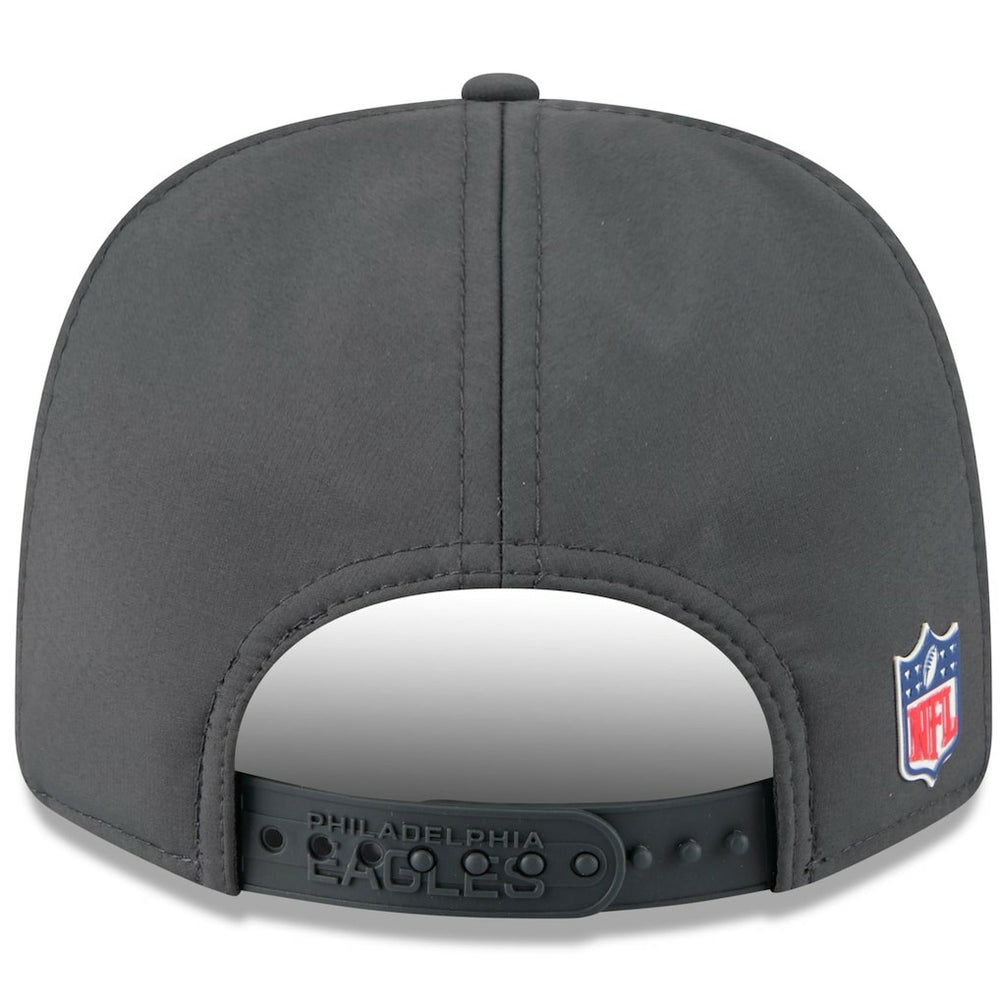 Philadelphia Eagles New Era 2025 Sideline Cold Weather 9SEVENTY Adjustable Hat Charcoal - NFL