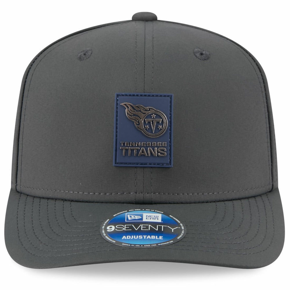 Tennessee Titans New Era 2025 Sideline Cold Weather 9SEVENTY Adjustable Hat Charcoal - NFL