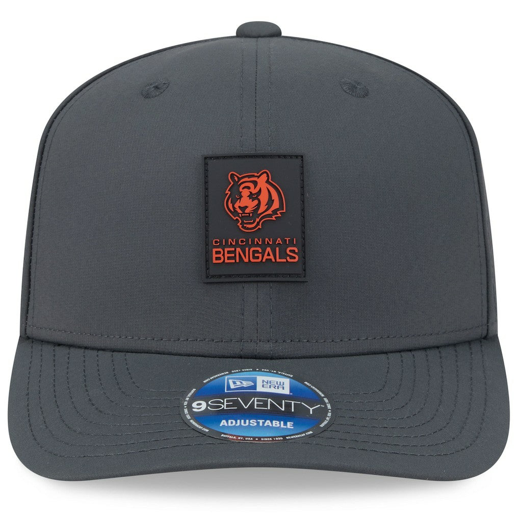 Cincinnati Bengals New Era 2025 Sideline Cold Weather 9SEVENTY Adjustable Hat Charcoal - NFL