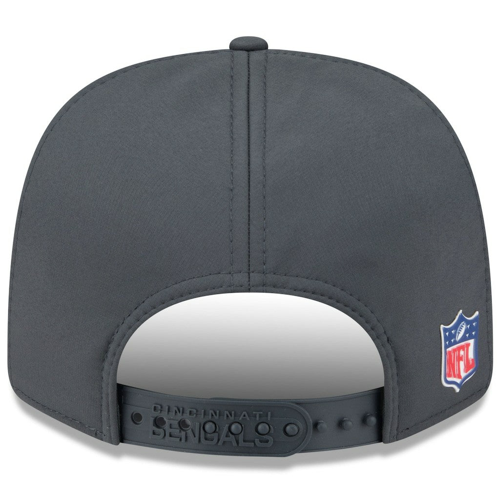 Cincinnati Bengals New Era 2025 Sideline Cold Weather 9SEVENTY Adjustable Hat Charcoal - NFL