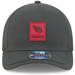 Arizona Cardinals New Era 2025 Sideline Cold Weather 9FORTY M-Crown Adjustable Hat Charcoal - NFL