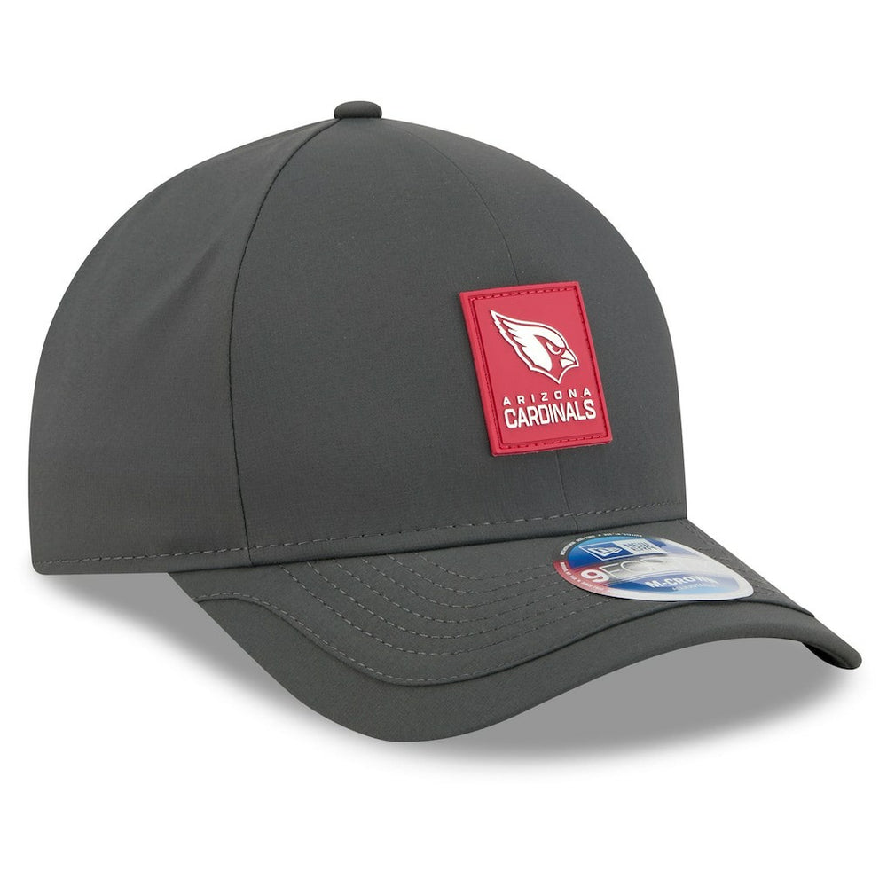 Arizona Cardinals New Era 2025 Sideline Cold Weather 9FORTY M-Crown Adjustable Hat Charcoal - NFL
