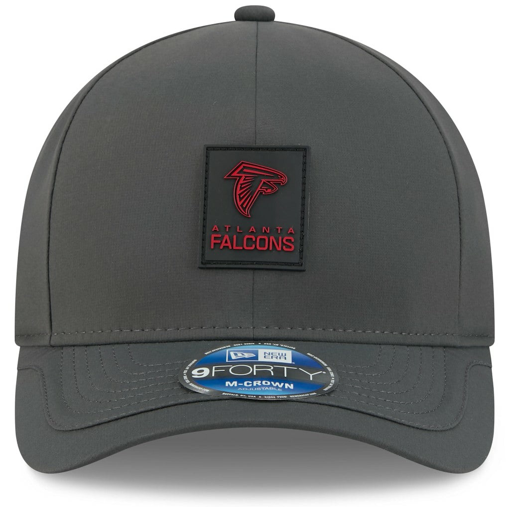 Atlanta Falcons New Era 2025 Sideline Cold Weather 9FORTY M-Crown Adjustable Hat Charcoal - NFL