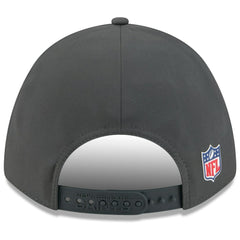 New Orleans Saints New Era 2025 Sideline Cold Weather 9FORTY M-Crown Adjustable Hat Charcoal - NFL