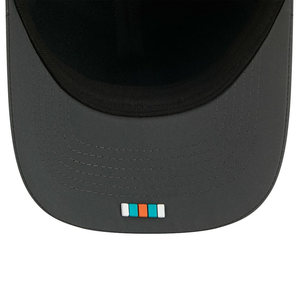 Miami Dolphins New Era 2025 Sideline Cold Weather 9FORTY M-Crown Adjustable Hat Charcoal - NFL
