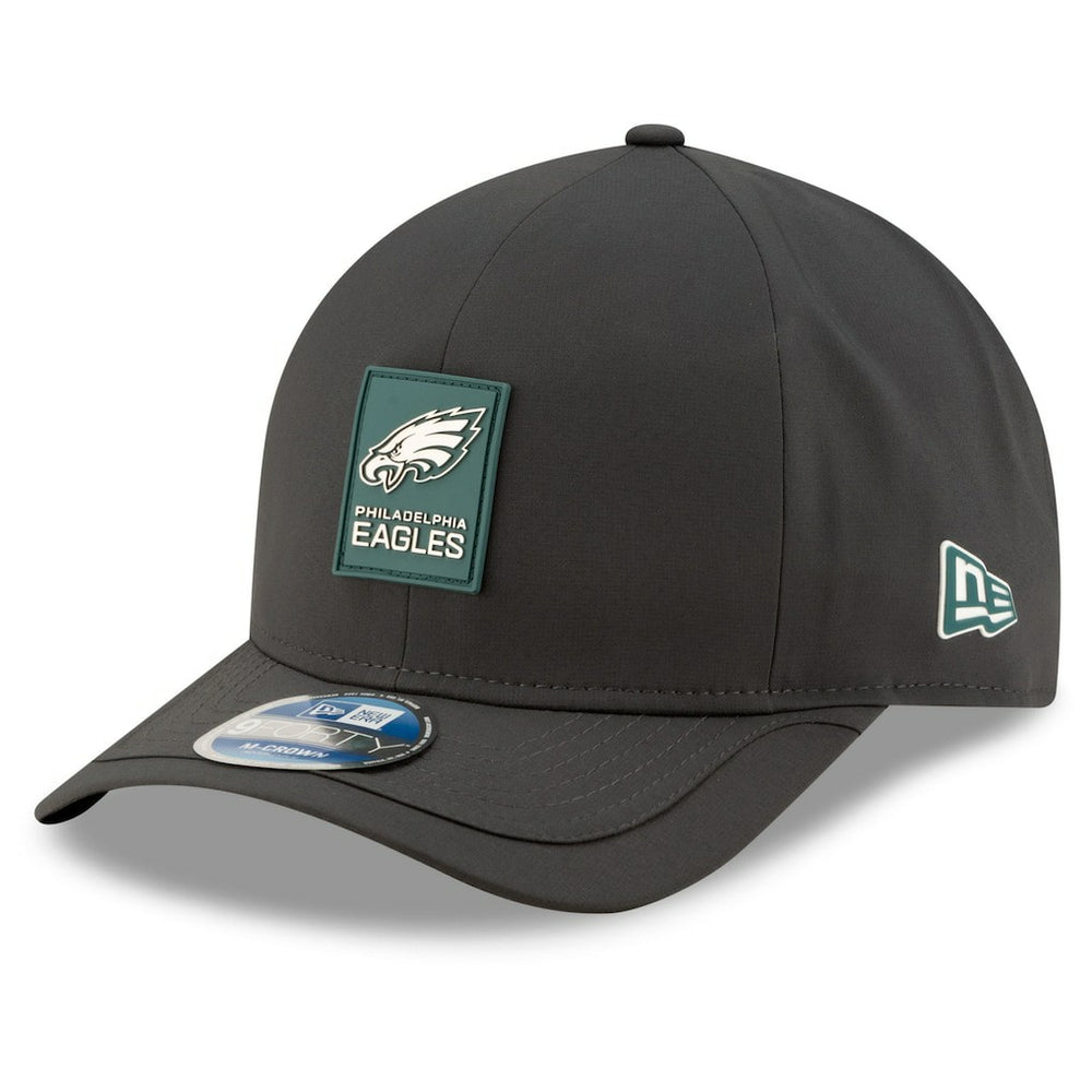 Philadelphia Eagles New Era 2025 Sideline Cold Weather 9FORTY M-Crown Adjustable Hat Charcoal - NFL