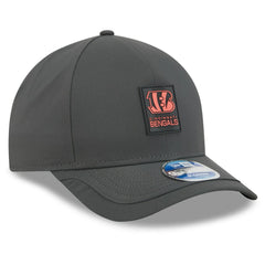 Cincinnati Bengals New Era 2025 Sideline Cold Weather 9FORTY M-Crown Adjustable Hat Charcoal - NFL