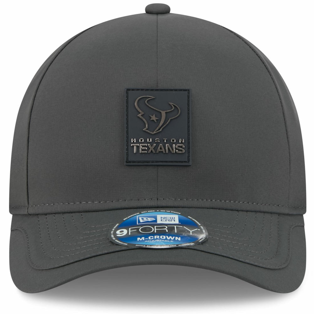 Houston Texans New Era 2025 Sideline Cold Weather 9FORTY M-Crown Adjustable Hat Charcoal - NFL