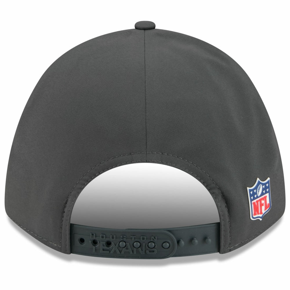 Houston Texans New Era 2025 Sideline Cold Weather 9FORTY M-Crown Adjustable Hat Charcoal - NFL