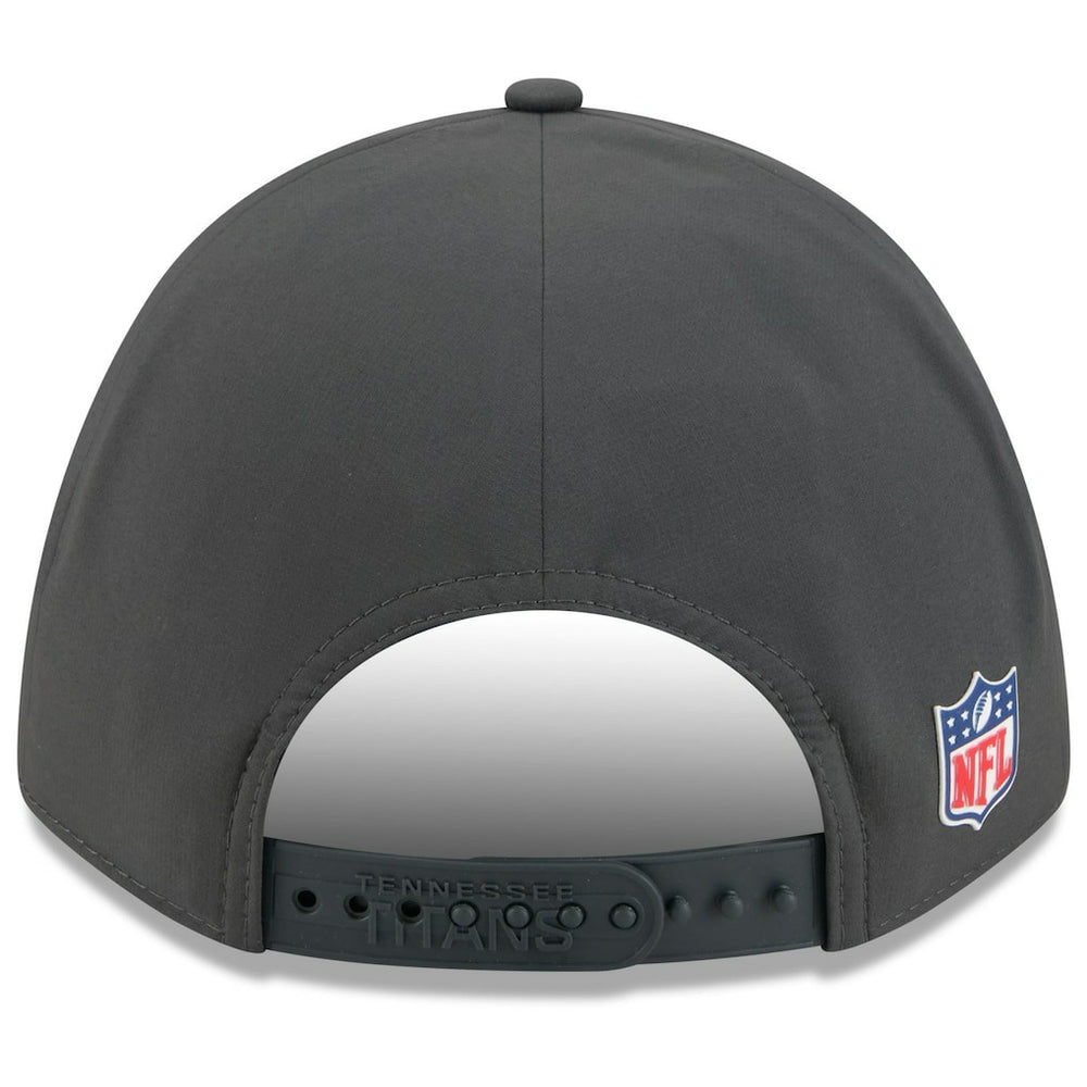 Tennessee Titans New Era 2025 Sideline Cold Weather 9FORTY M-Crown Adjustable Hat Charcoal - NFL