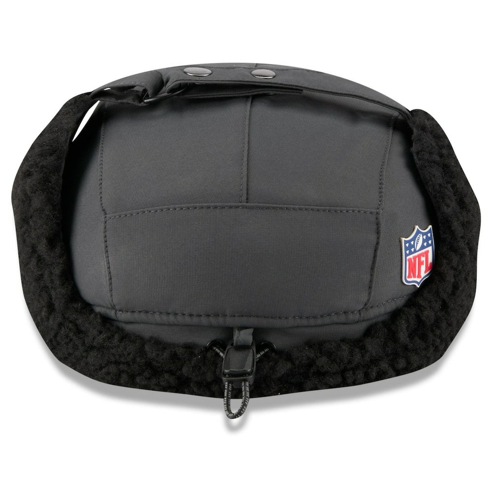 Cincinnati Bengals New Era 2025 Sideline Cold Weather Runner Dog Ear Adjustable Hat Charcoal - NFL