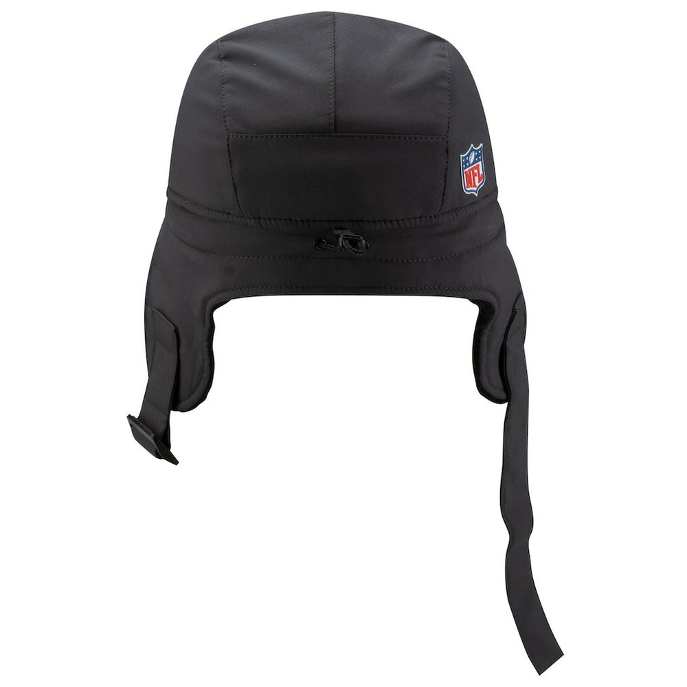 Cincinnati Bengals New Era 2025 Sideline Cold Weather Runner Dog Ear Adjustable Hat Charcoal - NFL