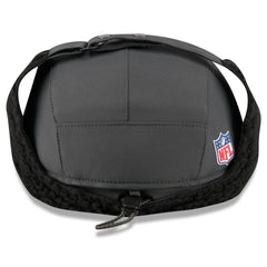 Cleveland Browns New Era 2025 Sideline Cold Weather Runner Dog Ear Adjustable Hat Charcoal - NFL
