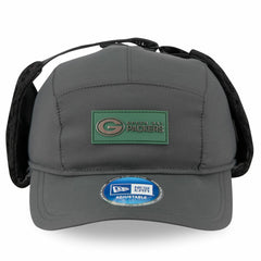Green Bay Packers New Era 2025 Sideline Cold Weather Runner Dog Ear Adjustable Hat Charcoal - NFL