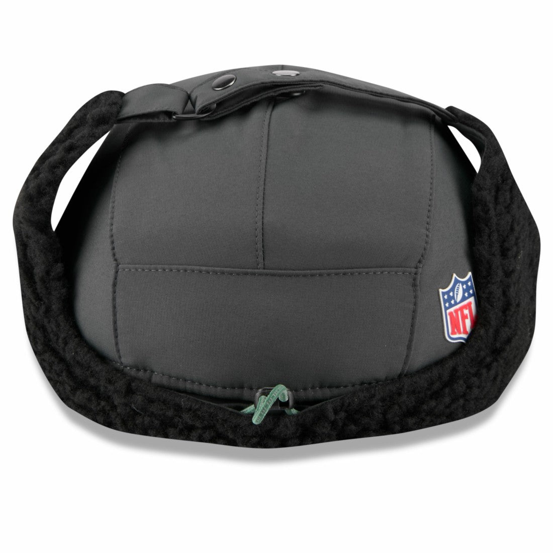 Green Bay Packers New Era 2025 Sideline Cold Weather Runner Dog Ear Adjustable Hat Charcoal - NFL