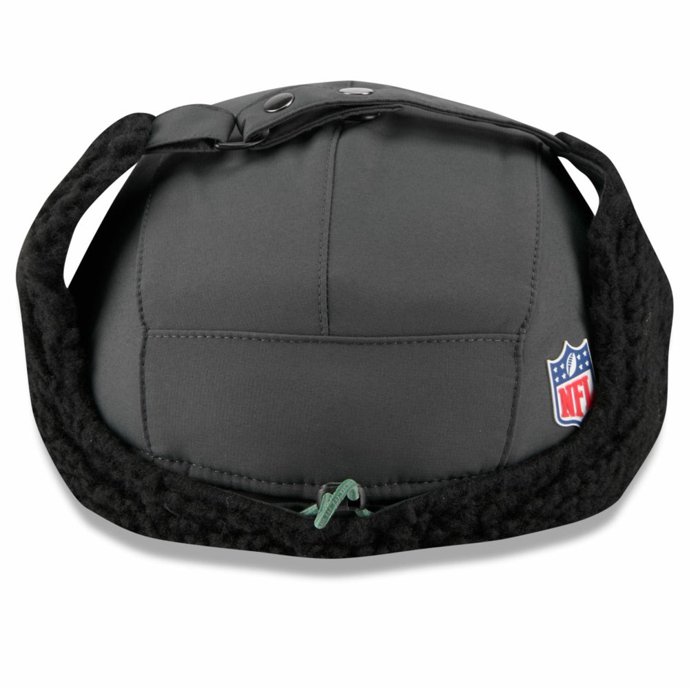 Green Bay Packers New Era 2025 Sideline Cold Weather Runner Dog Ear Adjustable Hat Charcoal - NFL