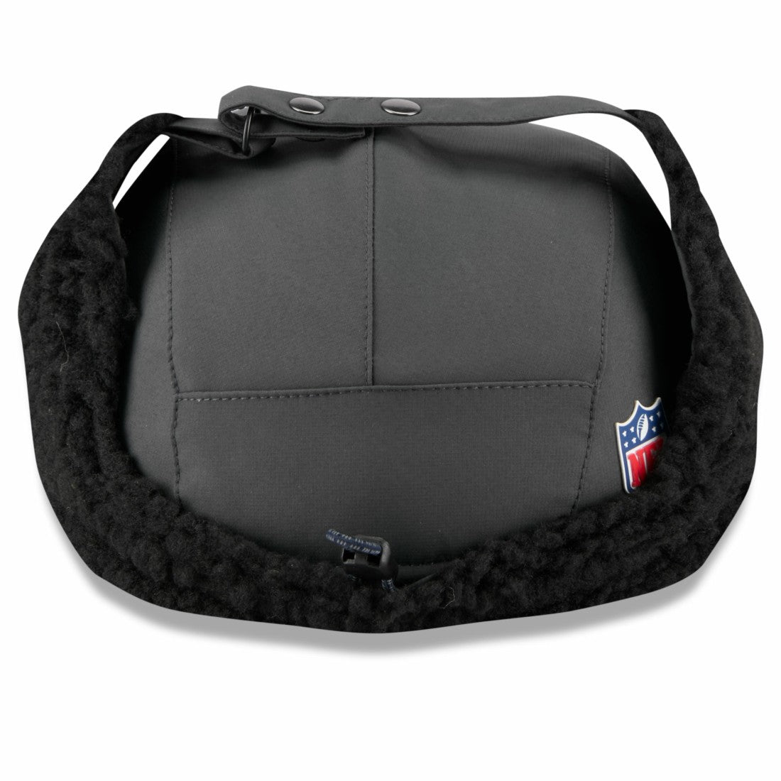 Houston Texans New Era 2025 Sideline Cold Weather Runner Dog Ear Adjustable Hat Charcoal - NFL