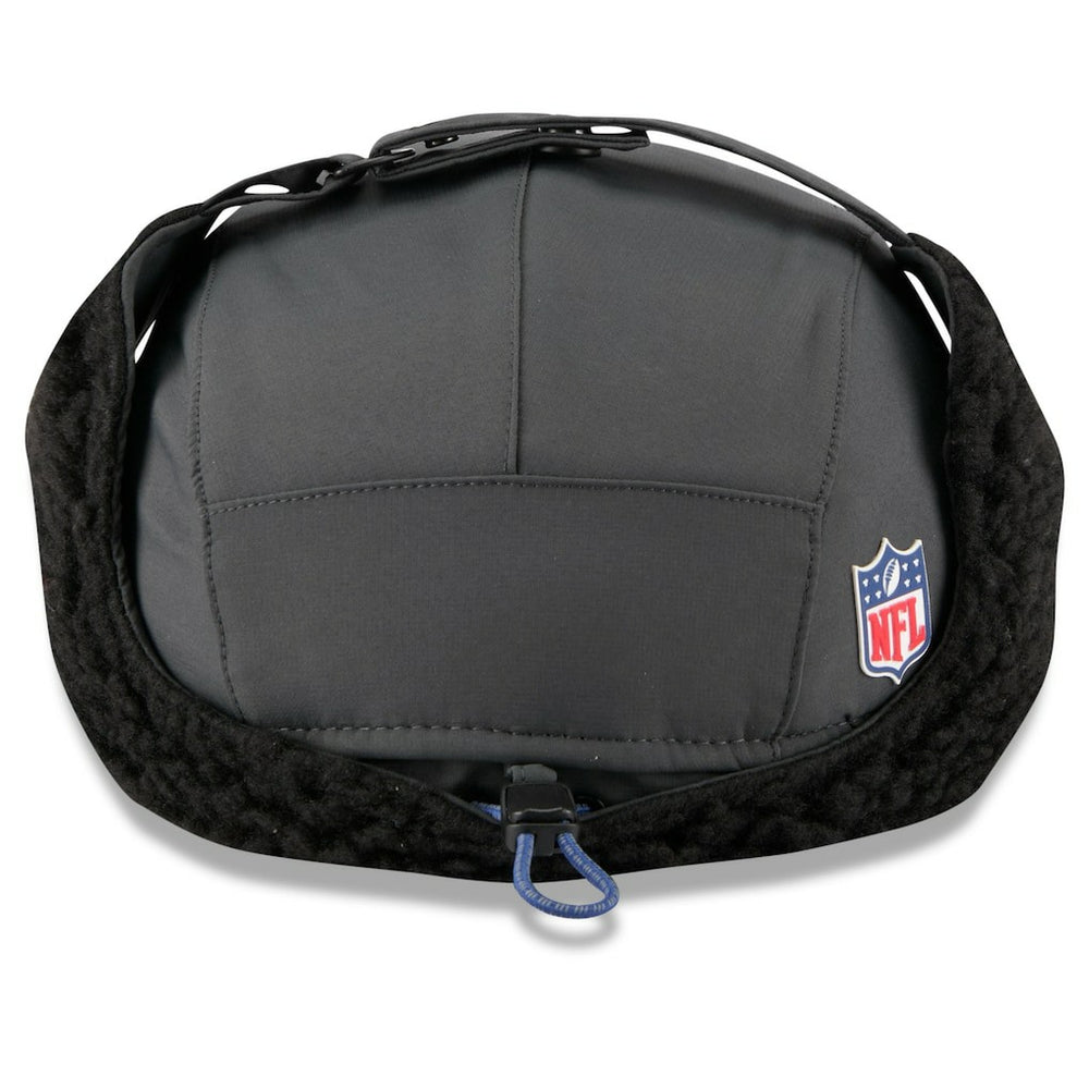 Indianapolis Colts New Era 2025 Sideline Cold Weather Runner Dog Ear Adjustable Hat Charcoal - NFL