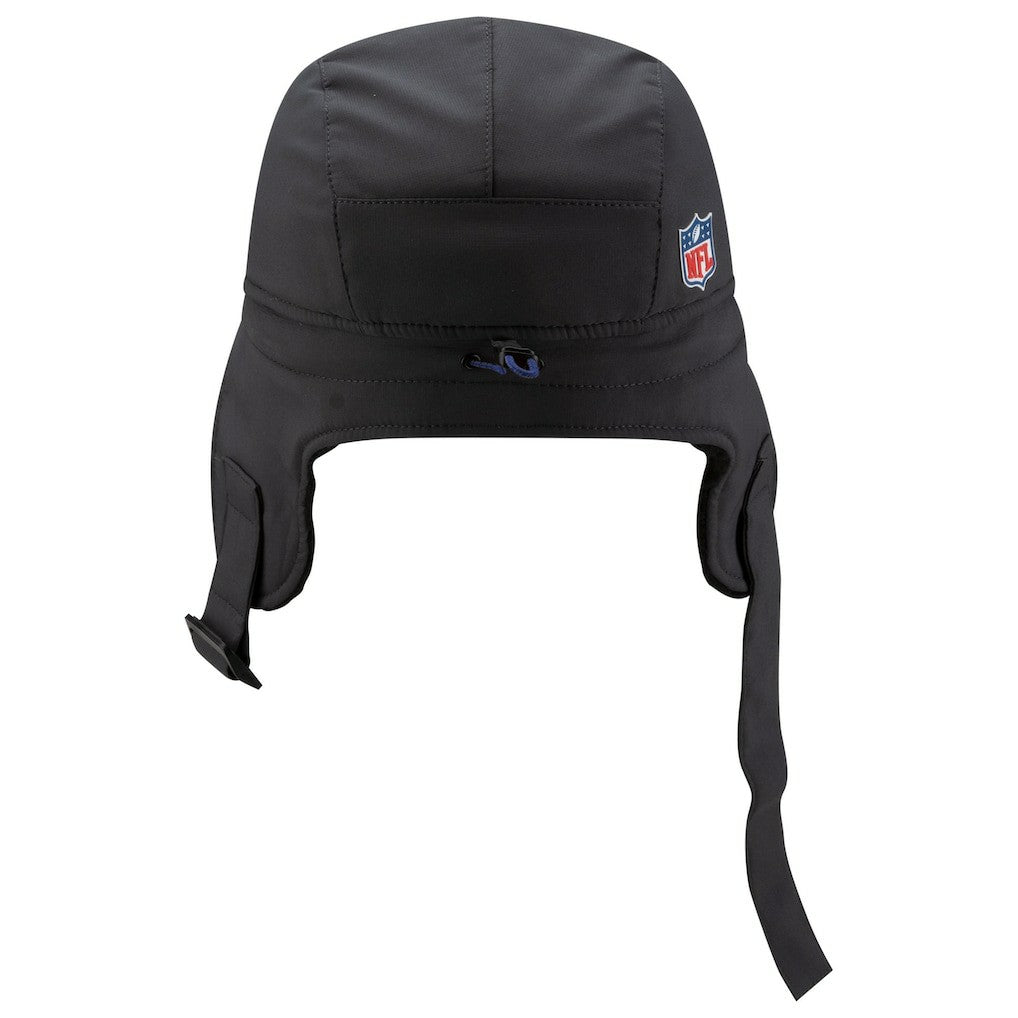 Indianapolis Colts New Era 2025 Sideline Cold Weather Runner Dog Ear Adjustable Hat Charcoal - NFL