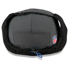Los Angeles Rams New Era 2025 Sideline Cold Weather Runner Dog Ear Adjustable Hat Charcoal - NFL