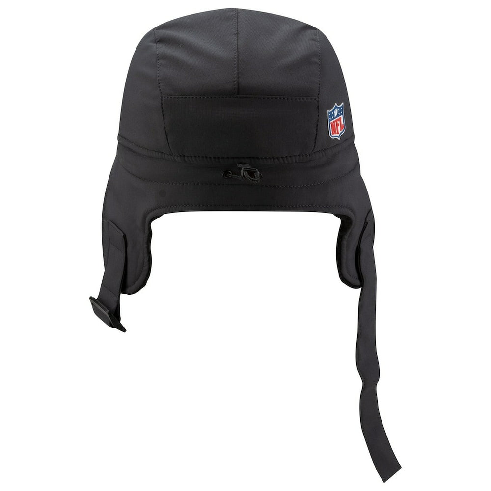 Los Angeles Rams New Era 2025 Sideline Cold Weather Runner Dog Ear Adjustable Hat Charcoal - NFL