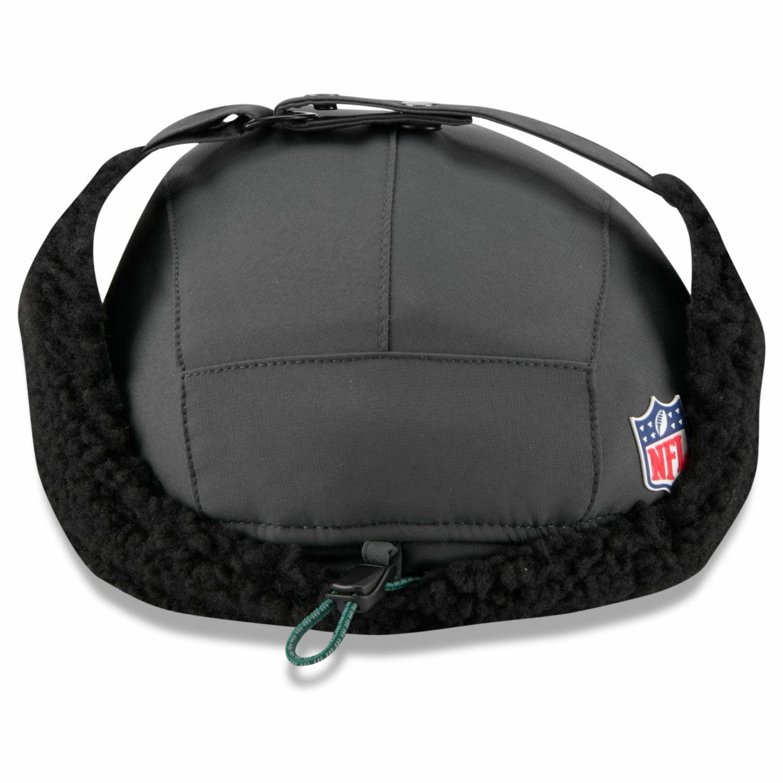 New York Jets New Era 2025 Sideline Cold Weather Runner Dog Ear Adjustable Hat Charcoal - NFL