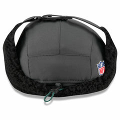 New York Jets New Era 2025 Sideline Cold Weather Runner Dog Ear Adjustable Hat Charcoal - NFL