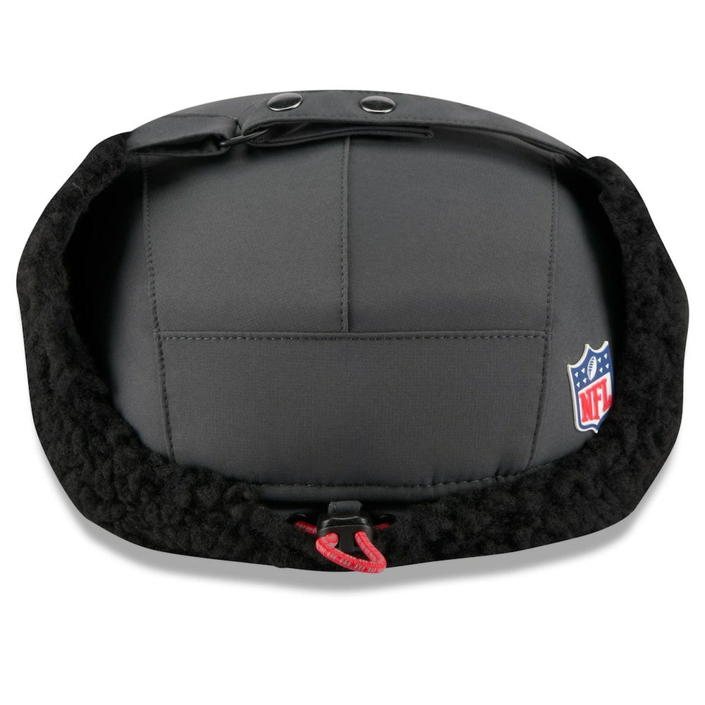 San Francisco 49ers New Era 2025 Sideline Cold Weather Runner Dog Ear Adjustable Hat Charcoal - NFL