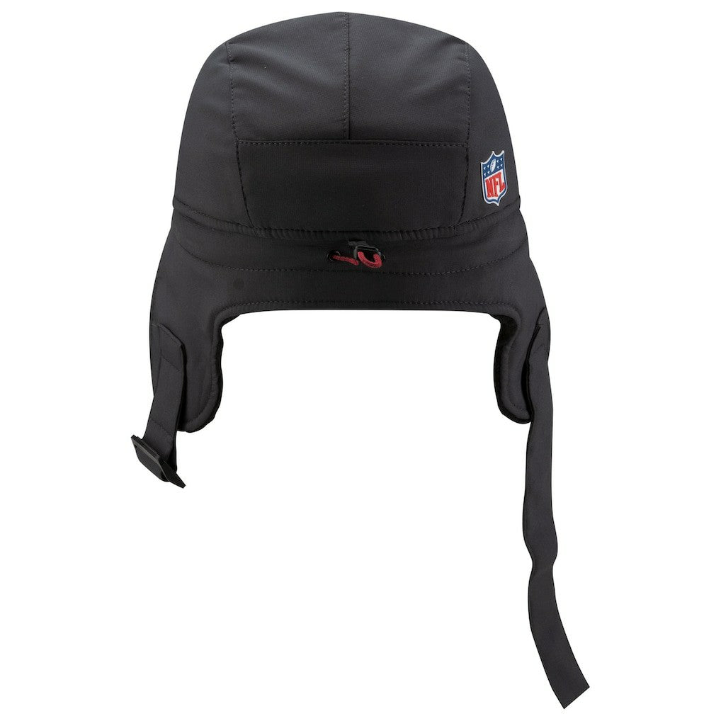 San Francisco 49ers New Era 2025 Sideline Cold Weather Runner Dog Ear Adjustable Hat Charcoal - NFL