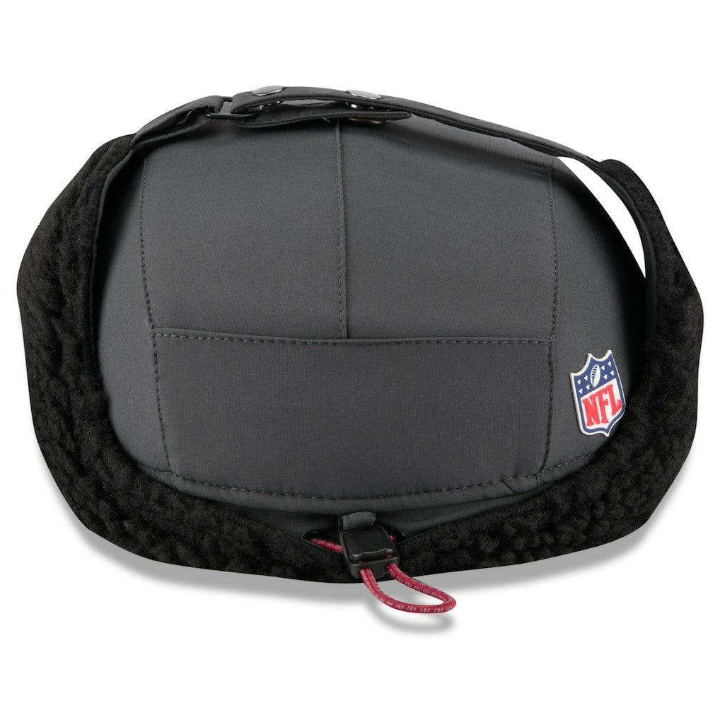 Arizona Cardinals New Era 2025 Sideline Cold Weather Runner Dog Ear Adjustable Hat Charcoal - NFL