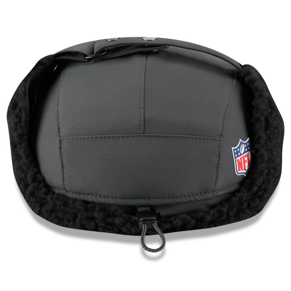 Baltimore Ravens New Era 2025 Sideline Cold Weather Runner Dog Ear Adjustable Hat Charcoal - NFL
