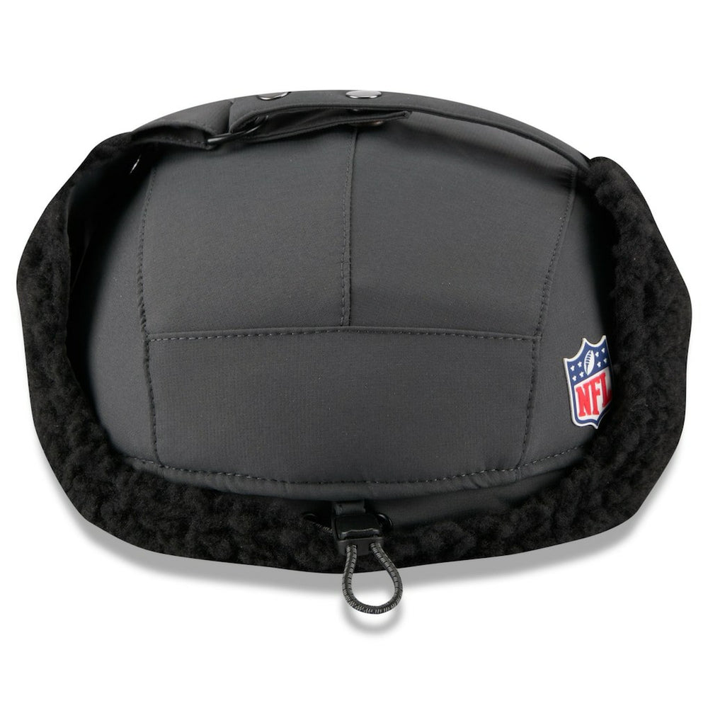 Baltimore Ravens New Era 2025 Sideline Cold Weather Runner Dog Ear Adjustable Hat Charcoal - NFL