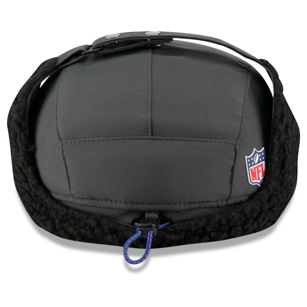 Buffalo Bills New Era 2025 Sideline Cold Weather Runner Dog Ear Adjustable Hat Charcoal - NFL