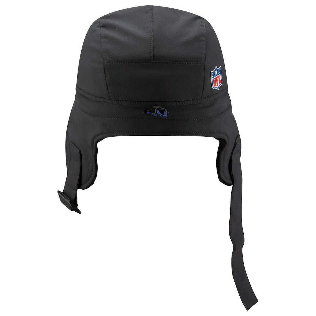 Buffalo Bills New Era 2025 Sideline Cold Weather Runner Dog Ear Adjustable Hat Charcoal - NFL