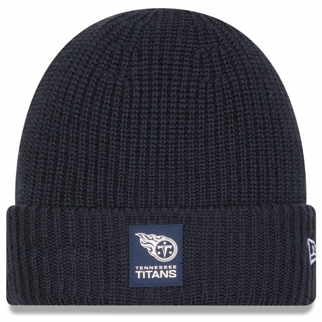 Tennessee Titans New Era 2025 Sideline Cold Weather Cuffed Knit Hat Charcoal - NFL