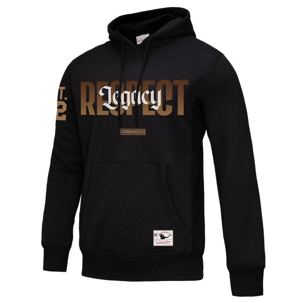 Doug Williams Washington Commanders Legacy Respect Pullover Hoodie Black - Mitchell & Ness